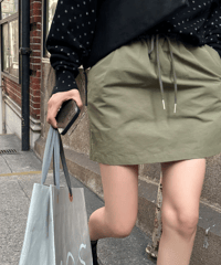 a-line mini skirt / 2color　hm1248