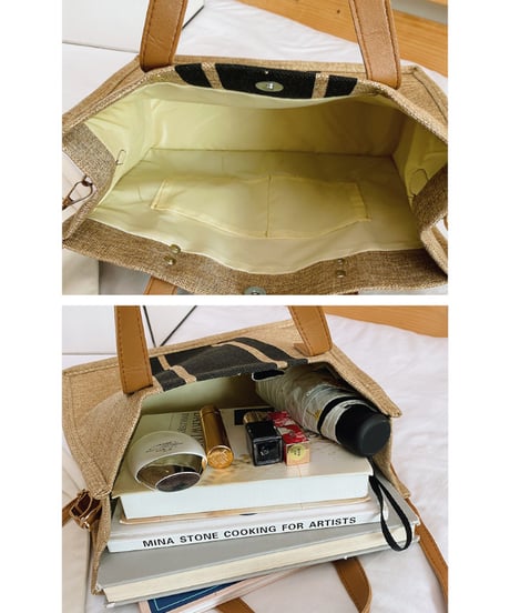 2way canvas bag / 2color　hm1489