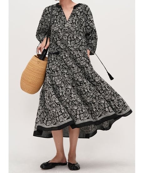 relax pattern dress　hm2322