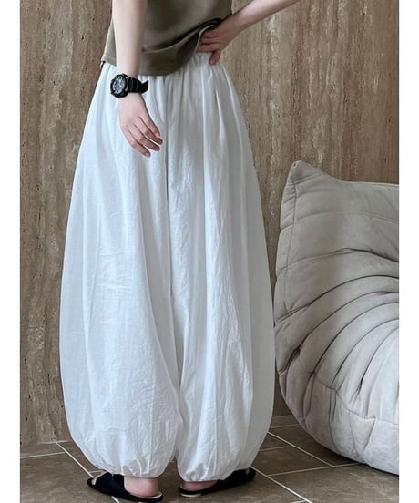 switching balloon pants / 2color　hm2236
