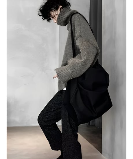 volume turtle knit / 2color　hm1875