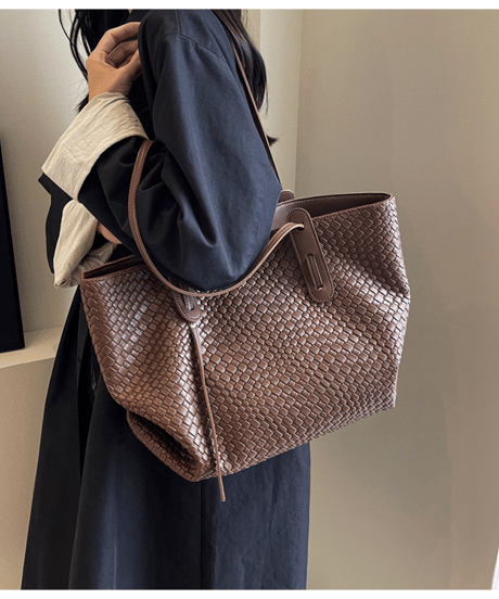 woven shoulder bag / 4color　hm2818