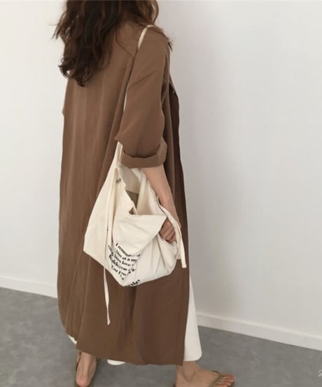 long shirt jacket / 2color　hm1672