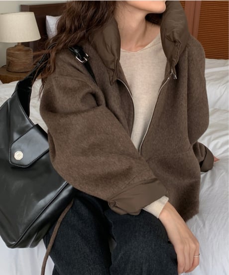 modern zip jacket / 5color　hm2723