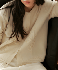 floral embroidery cardigan　hm2789