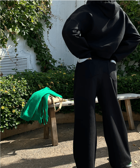 sweat two-piece suit 　hm1050