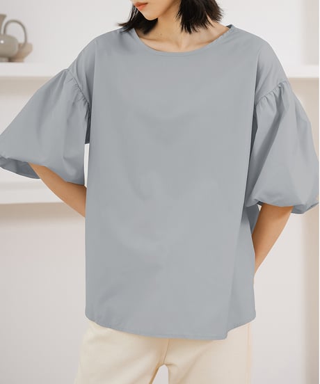 volume sleeve top / 7color　hm2952
