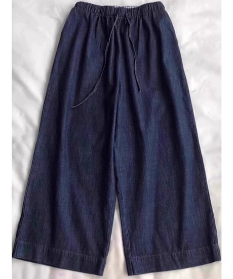 denim wide pants　hm2890