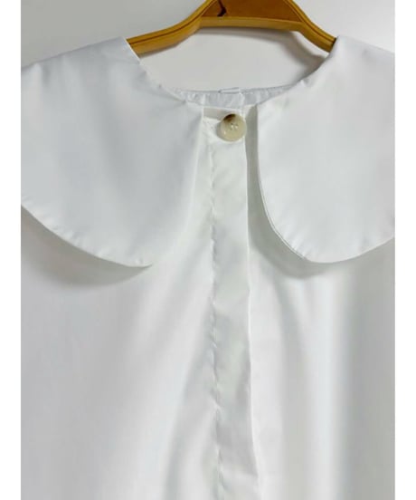 large collar blouse / 2color　hm2852