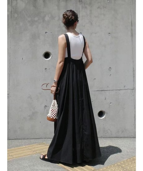 sleeveless flare dress / 2color　hm2946