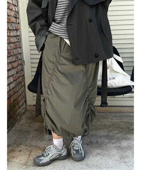 utility cargo skirt / 2color　hm2073