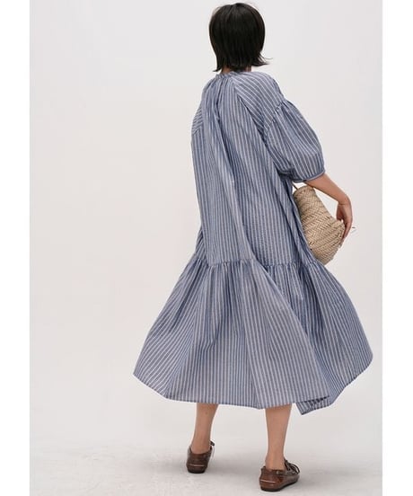 cotton flare dress　hm2308
