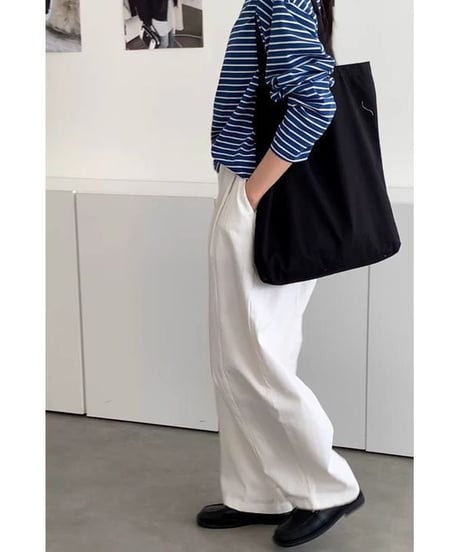 relax fit cotton pants　hm2372