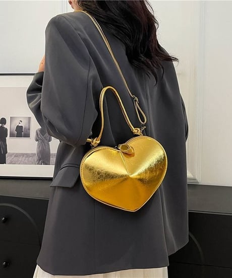 2way heart bag / 5color　hm1758