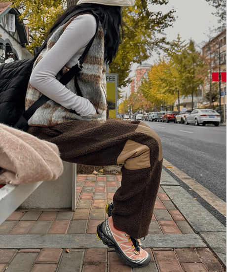 casual fleece pants / 2color　hm1752