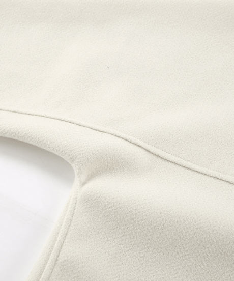 shawl collar short coat　hm2742