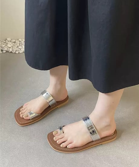 minimal design sandal / 3color　hm1534