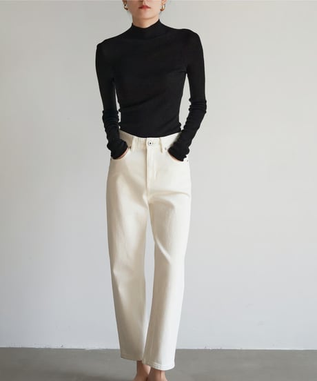 middle neck knit / 5color　hm2801