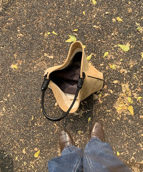 suede-like 2way bag　hm1403