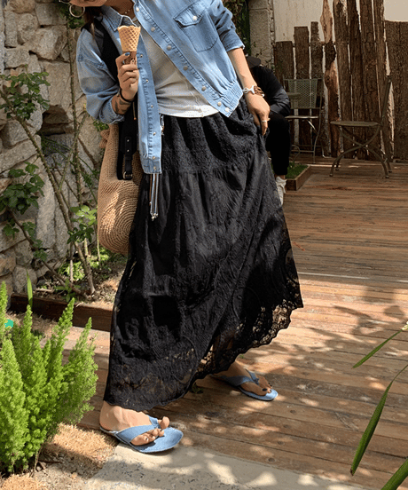 waist gathered denim short jacket　hm1497