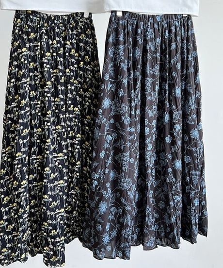 bloom maxi skirt / 2color　hm2229
