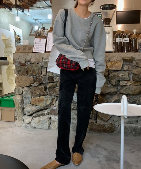 short sweat trainer / 2color　hm1042