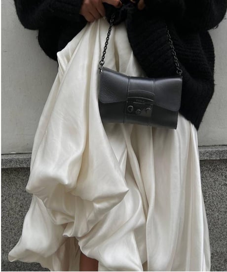 asymmetric balloon skirt / 3color　hm2729
