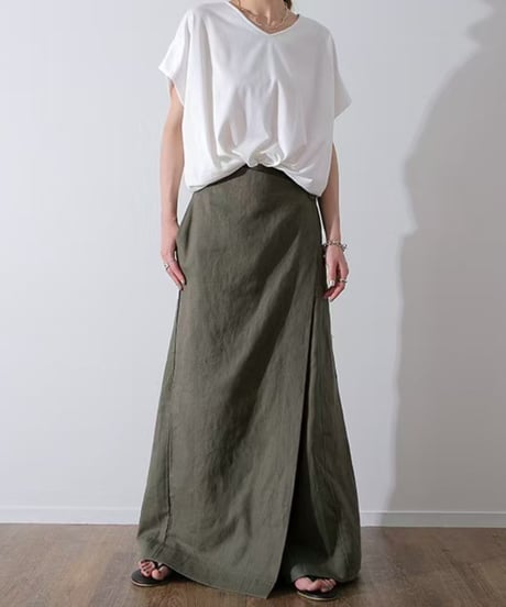 wrap wide pants / 4color　hm2948
