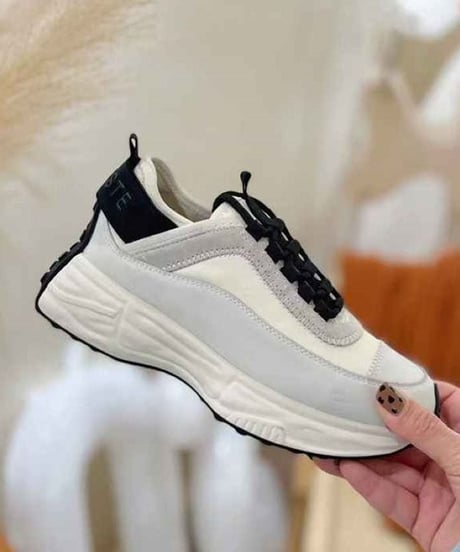 bicolor sneakers / 2color　hm1982