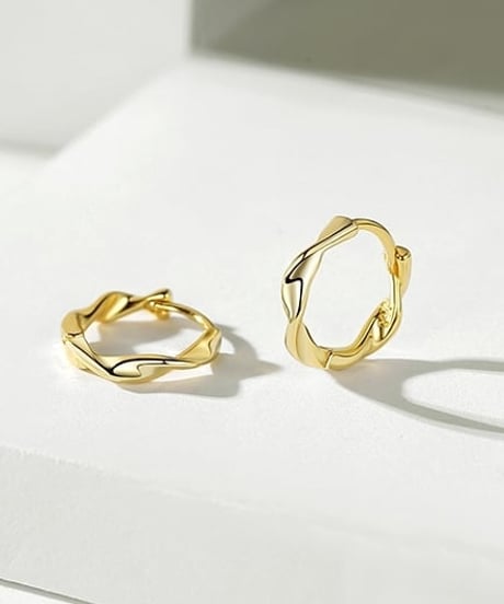 minimal hoop pierce / 2color　hm2376