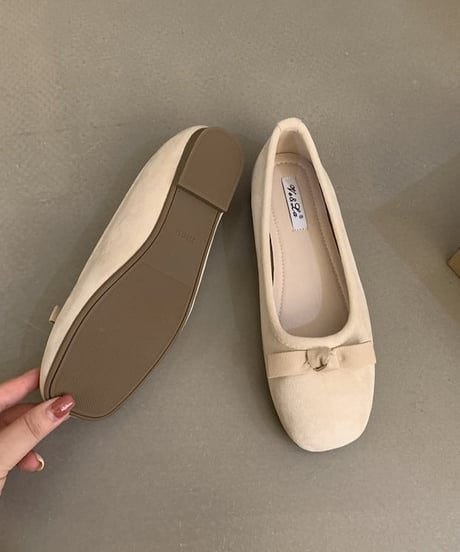 ribbon ballet shoes / 6color　hm1986