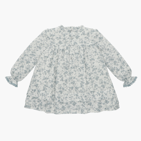【Martin Aranda】DRESS WOVEN GIRL AZUR