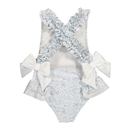 【Sal&Pimenta】Blue Ditsy Floral Swimsuit