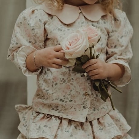 【LRDM Petits】Rose blouse