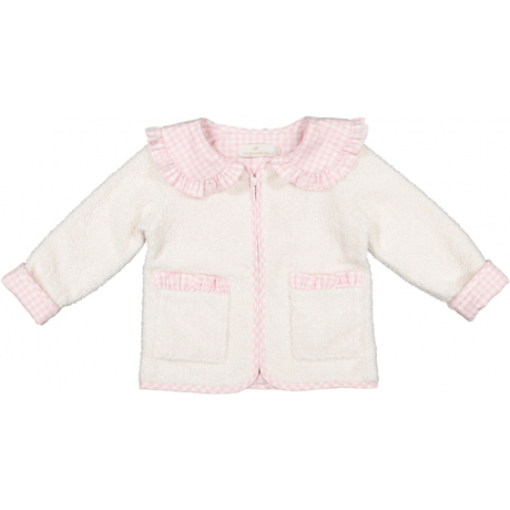 【Sal&Pimenta】 Gingham Fleece Pink