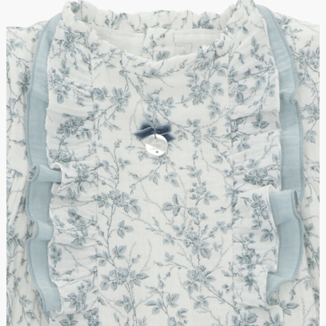 【Martin Aranda】DRESS WOVEN GIRL AZUR
