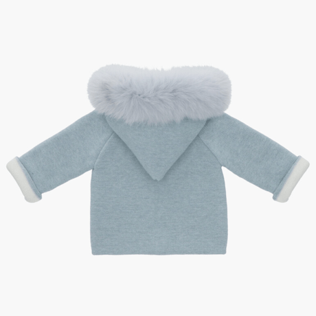 【Martin Aranda】JACKET KNIT FUR UNISEX AZUR