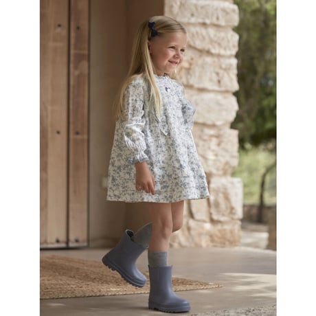 【Martin Aranda】DRESS WOVEN GIRL AZUR