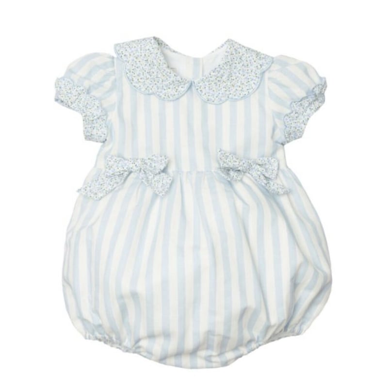 Sal&Pimenta】Blue Delight Romper | Tiny Closet