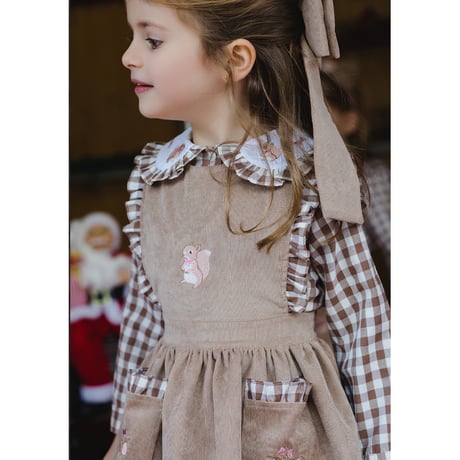 【Sal&Pimenta】Squirrels Dress Set