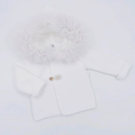 【Martin Aranda】JACKET KNIT FUR UNISEX AZUR
