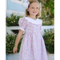 【Sal&Pimenta】Pink Ditsy Floral Dress