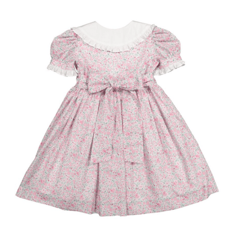 【Sal&Pimenta】Pink Ditsy Floral Dress