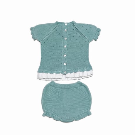 【JULIANA】ダックエッグカラーニットセットアップ
