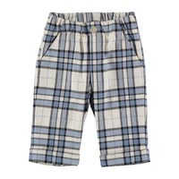 【J.O.Milano】SCOTTISH LIGHT BLUE PANTS