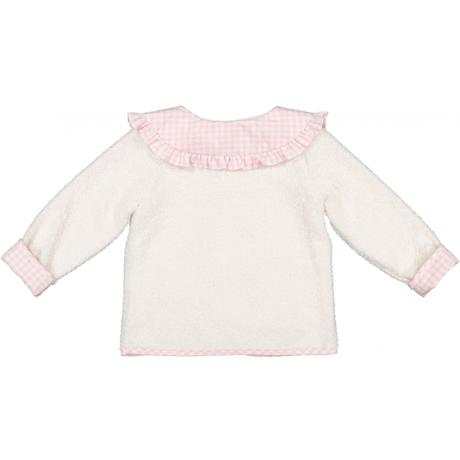 【Sal&Pimenta】 Gingham Fleece Pink