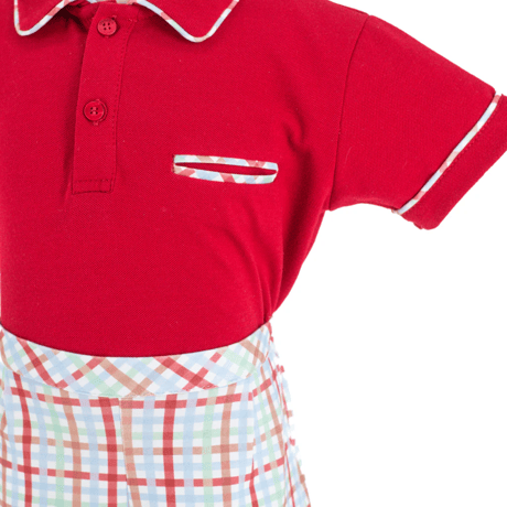 【Dondolo】Romeo Boy Polo Set