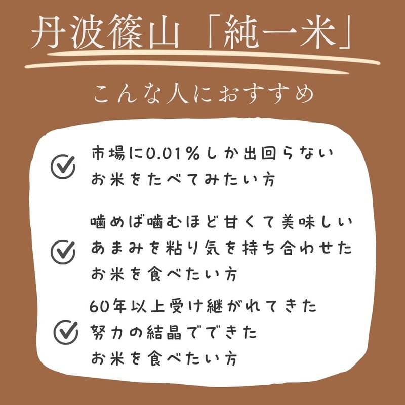純一米玄米 10kg 令和6年産 新米!! | SOLARC 純一米玄米 10kg 令和6年産 新米!! | SOLARC