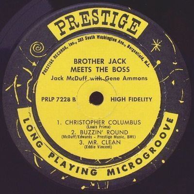 激レアオリジ超美盤‼️Rrother Jack McDuff Brother Jack / Tough Duff : Jack McDuff | HMV&BOOKS online - 2869774