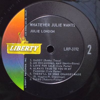 Julie London / Whatever Julie wants | GOOD LIFE